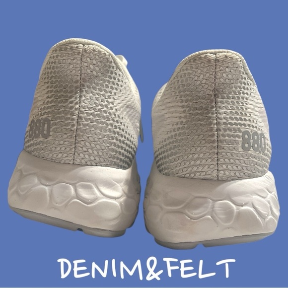 NEW BALANCE FRESH FOAM X #W880W13 RUNNING SHOES | White/Grey | NEW/NWOB???? main image 10